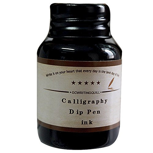 Unique Beautiful Feather Calligraphy Dip Pen Set Writing Quill Pens GC