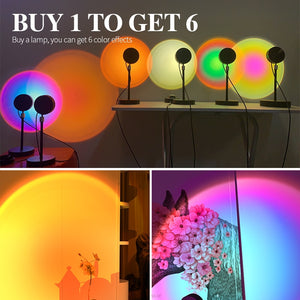 Sunset Lamp Projector for Decoration or Photo