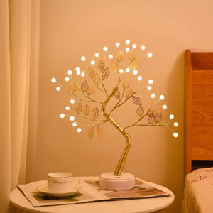 Led Fairy Tree Night Lamp for Room Desk Decoration