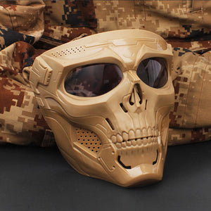 Outdoor Airsoft Tactical Mask Skull Face Mask